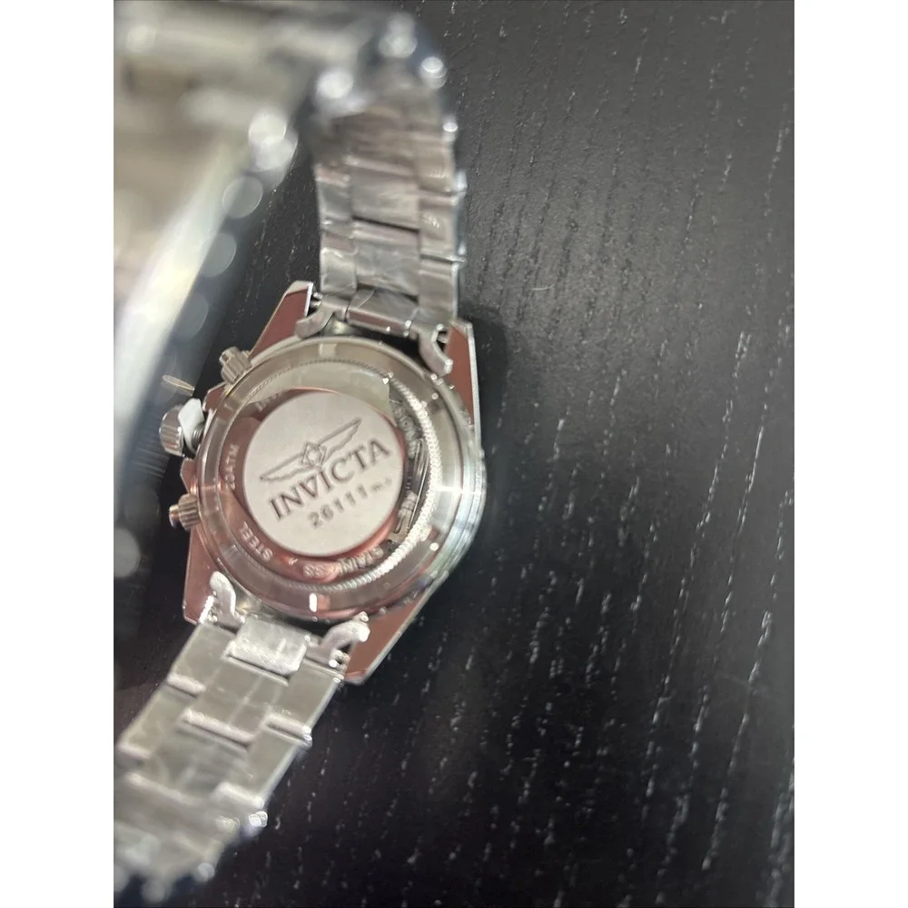 Invicta Speedway Chronograph Quartz Silver Dial Men's Watch 26111